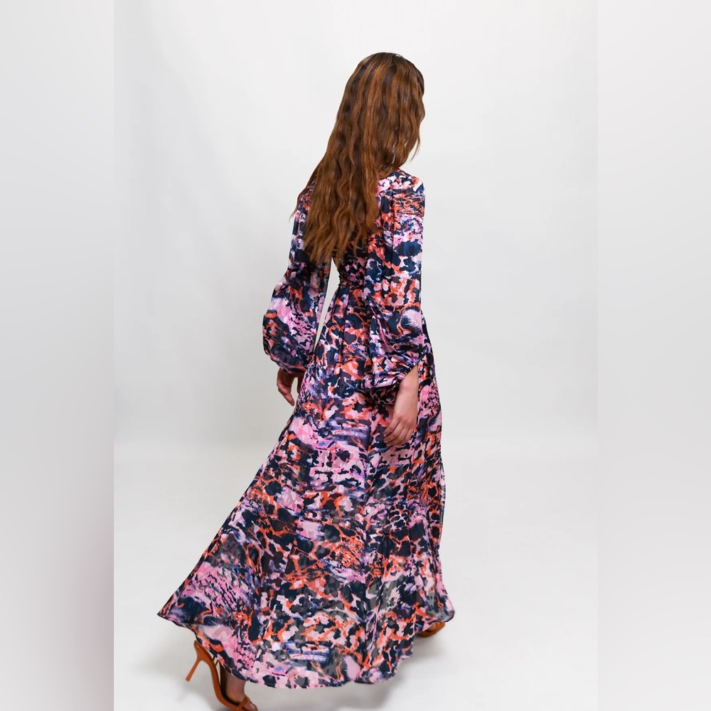 Hutch Lindie Full Sleeve Maxi Wrap Dress - Picture 5 of 9